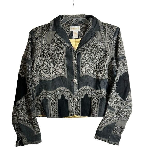A.B. Lambdin Jackets & Blazers - NWOT A.B. Lambdin Wool Woven Short Lined Blazer - Women's Size XL